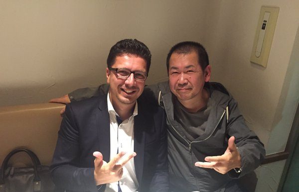 Cédric Biscay et Yu Suzuki