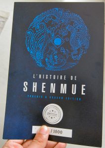 Livre L'Histoire de Shenmue