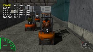 Shenmue course chariots élévateurs